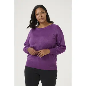 Strickpullover, Damen KAFFE Curve Regitta image-2