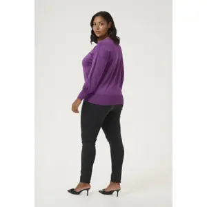 Strickpullover, Damen KAFFE Curve Regitta image-4