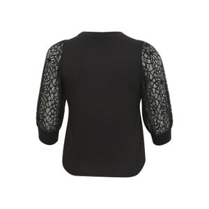 Lace long sleeve blouse for women KAFFE Curve Bella image-6