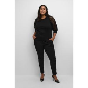 Lace long sleeve blouse for women KAFFE Curve Bella image-1