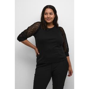 Lace long sleeve blouse for women KAFFE Curve Bella image-2