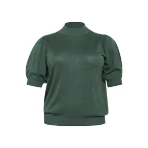 Pullover mit Rollkragen Damen KAFFE Curve Regitta image-0
