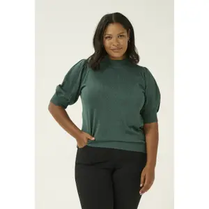 Pullover mit Rollkragen Damen KAFFE Curve Regitta image-1