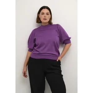 Pull à col roulé femme KAFFE Curve Regitta image-1