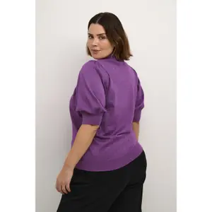 Pull à col roulé femme KAFFE Curve Regitta image-5