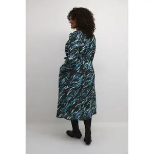 Vestido de camisa de mulher KAFFE Curve Natalia image-3