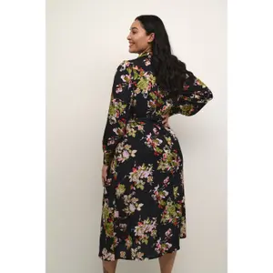 Vestido de camisa de mulher KAFFE Curve Natalia image-4