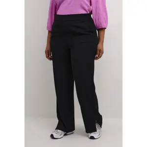 Women's wide-leg Trousers KAFFE Curve Signe image-3