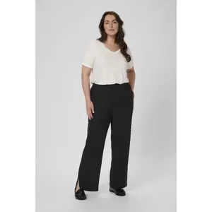Women's wide-leg Trousers KAFFE Curve Signe image-2