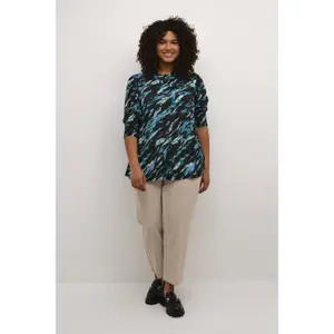 Camisa de mulher KAFFE Curve Natana image-2