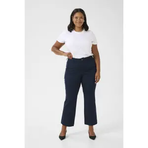 Women's Trousers KAFFE Curve Leana Chino image-1
