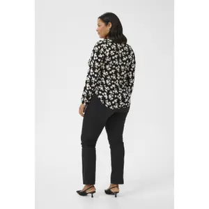 Blouse manches longues imprimée femme KAFFE Curve Ami image-6