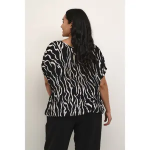 Blouse imprimé femme KAFFE Curve Ami Stanley image-4