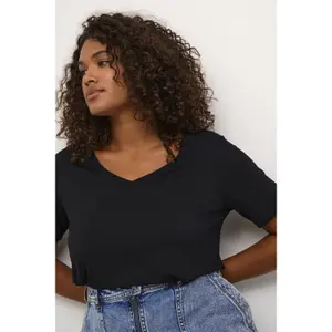 A-Linien T-Shirt Damen KAFFE Curve Jena image-5