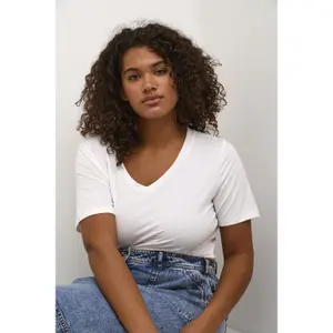 A-Linien T-Shirt Damen KAFFE Curve Jena image-5