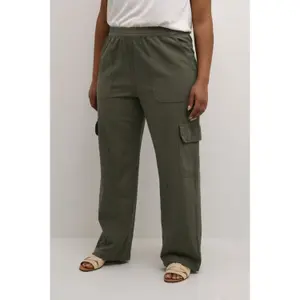 Pantalon cargo femme KAFFE Curve Nana image-1