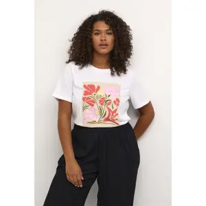 T-Shirt KAFFE Curve Elina image-2