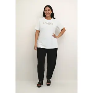T-Shirt KAFFE Curve Freya image-1