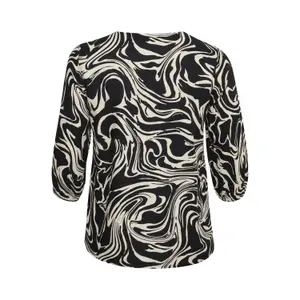 Blusa de mujer KAFFE Curve Cala image-3
