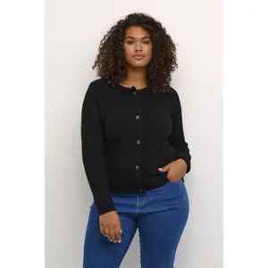 Women's cardigan KAFFE Curve Ritta image-3