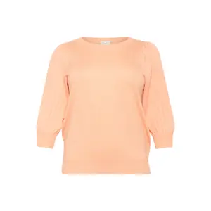 Camisola de comprimento 3/4 para mulher KAFFE Curve Loni image-0