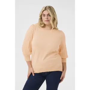 Camisola de comprimento 3/4 para mulher KAFFE Curve Loni image-2