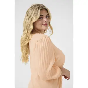 Camisola de comprimento 3/4 para mulher KAFFE Curve Loni image-5