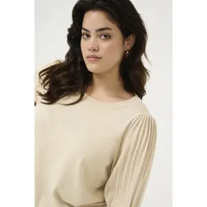 Camisola de comprimento 3/4 para mulher KAFFE Curve Loni image-5