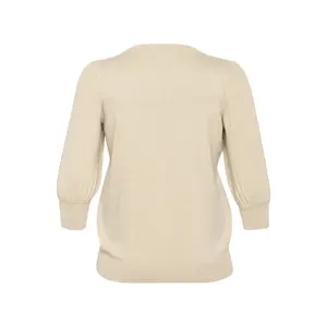 Camisola de comprimento 3/4 para mulher KAFFE Curve Loni image-3