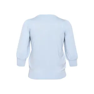 Camisola de comprimento 3/4 para mulher KAFFE Curve Loni image-3