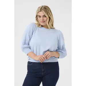 Camisola de comprimento 3/4 para mulher KAFFE Curve Loni image-2