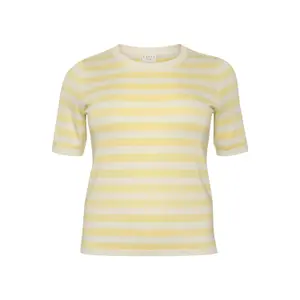 Damen-Pullover mit breiten Streifen KAFFE Curve Malia image-0