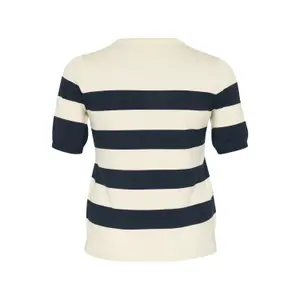 Damen-Pullover mit breiten Streifen KAFFE Curve Malia image-3