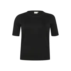 T-shirt de malha feminino KAFFE Curve Lizzy image-0