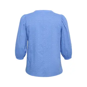 Blusa feminina KAFFE Curve Jolana image-3