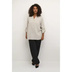 Blusa feminina KAFFE Curve Mille image-2