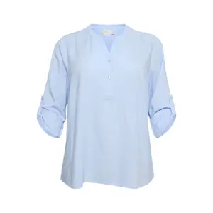 Blusa feminina KAFFE Curve Mille image-0