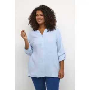 Blusa feminina KAFFE Curve Mille image-2