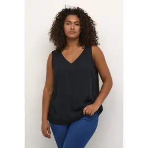 Women's tank top KAFFE Curve Mile image-2