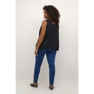 Women's tank top KAFFE Curve Mile image-5