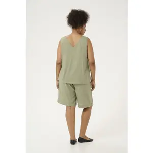 Women's tank top KAFFE Curve Mile image-3