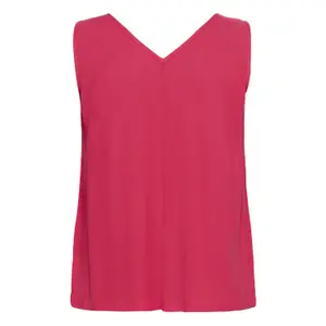 Women's tank top KAFFE Curve Mile image-1