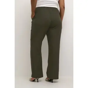 Calças de mulher KAFFE Curve Mille image-4