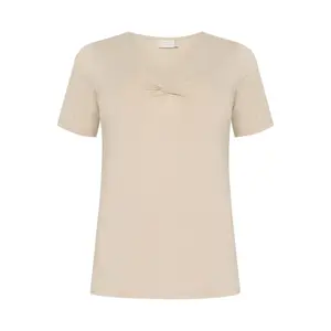 T-shirt de mulher KAFFE Curve Winni image-0