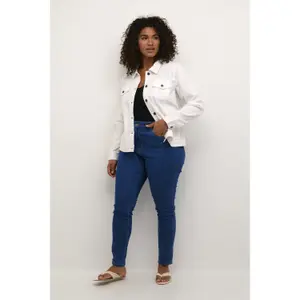 Veste en jean femme KAFFE Curve Zena image-1