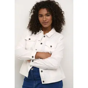 Veste en jean femme KAFFE Curve Zena image-4