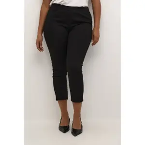 Women's leggings KAFFE Curve Ana Twill image-2