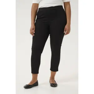 Women's leggings KAFFE Curve Ana Twill image-4