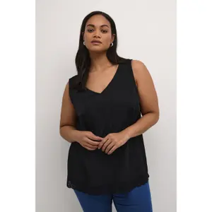 Damski tank top KAFFE Curve Alana image-2