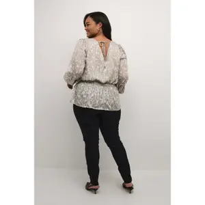 Blouse femme KAFFE Curve Ella image-4